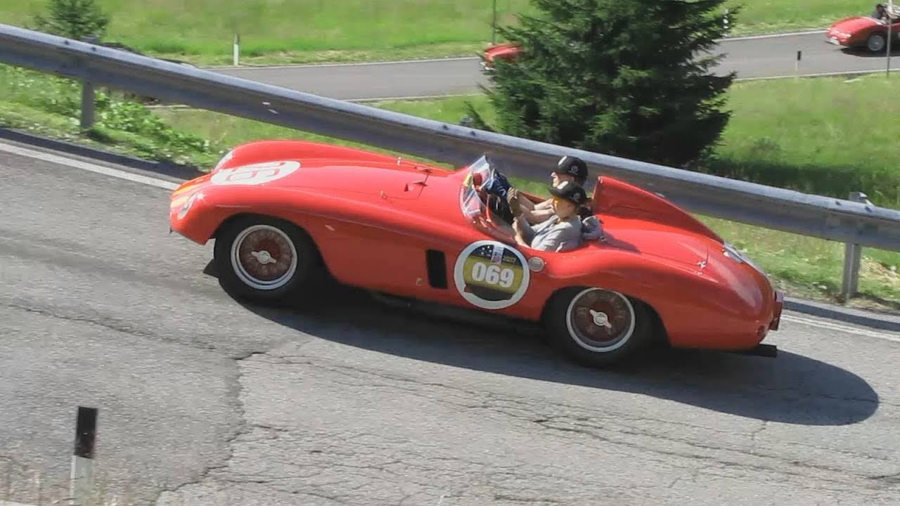 FERRARI  750  MONZA  ( 1955 ) / COPPA D´ORO DELLE DOLOMITI 2017  ( HD )