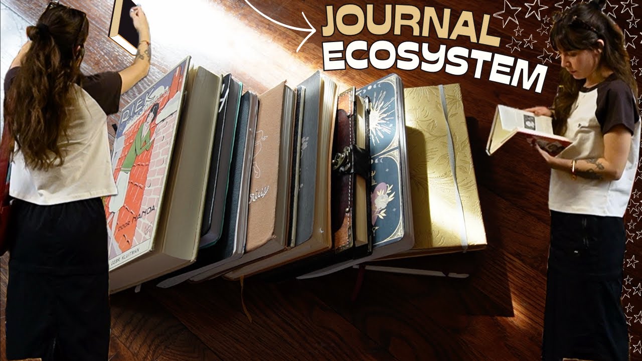 My Journal Ecosystem + how to start one 📖 bookish, bullet journal, diaries, commonplacing tips