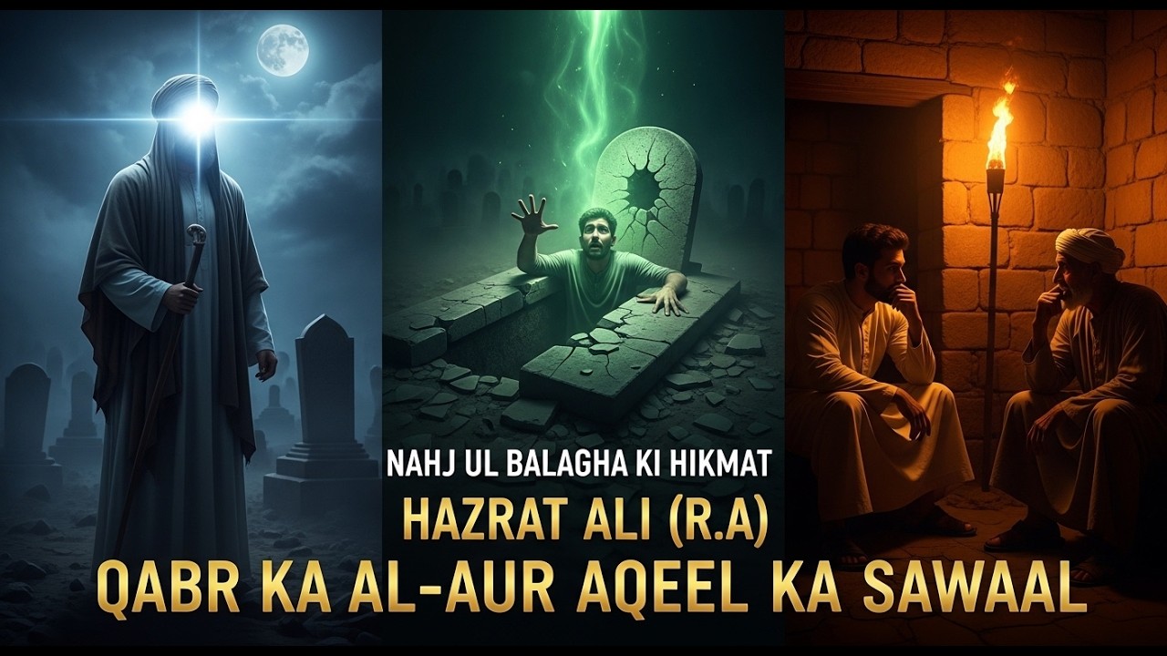 Hazrat Ali (A.S) Qabristan Mein Khitab | Nahj al-Balagha Secrets | Islamic Documentary in Urdu