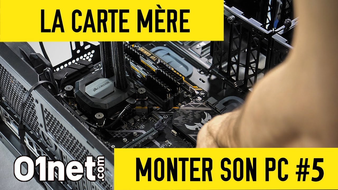 Fixer la carte mère au boîtier - MONTER SON PC #5