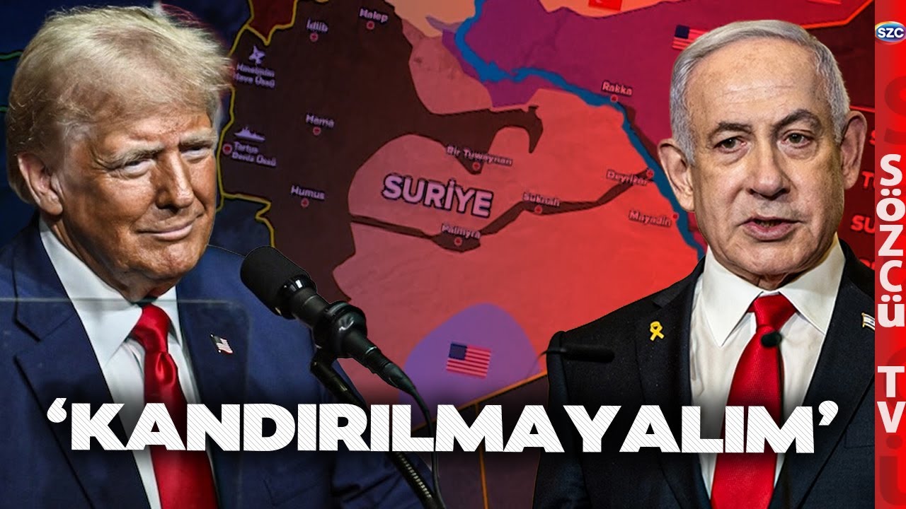 'Kandırılmayalım' İşte ABD ve İsrail'in Suriye'deki Gizli Planı! HTŞ Hamlesi &Ccedil;&ouml;z&uuml;m m&uuml; Tuzak mı?