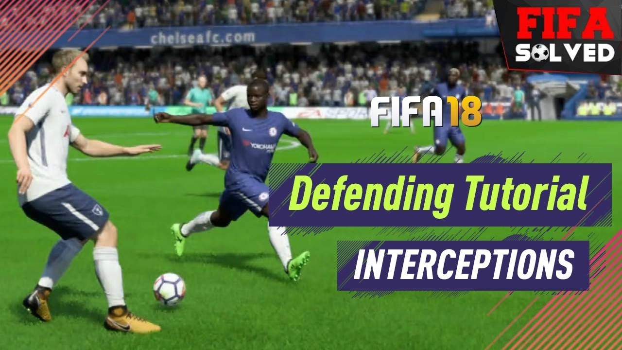 FIFA 18 Defending Tutorial | How To Intercept Tips