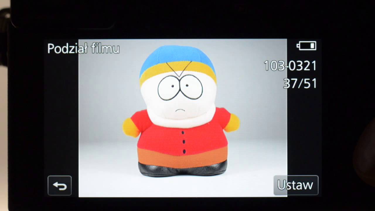 Panasonic GM5 - menu odtwarzania