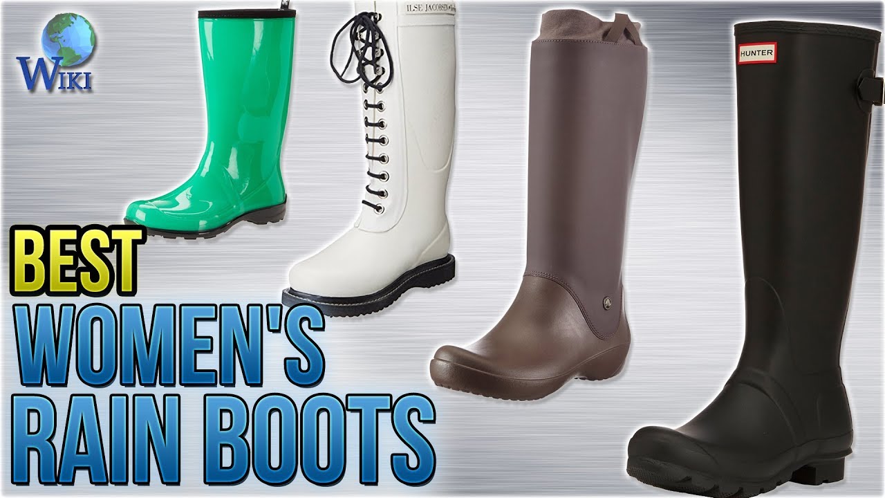 10 Best Women's Rain Boots 2018