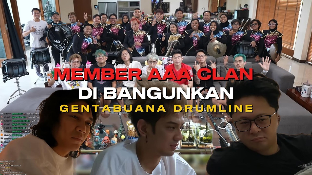 MOMENT MEMBER AAA CLAN DI BANGUNKAN MARCHING BAND SAAT TIDUR ALOY SAMPE MARAH ❗❗😂🤣