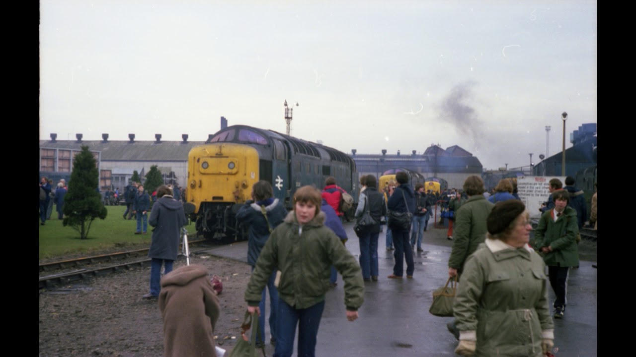 Deltic Open Day 27th February 1982 Doncaster