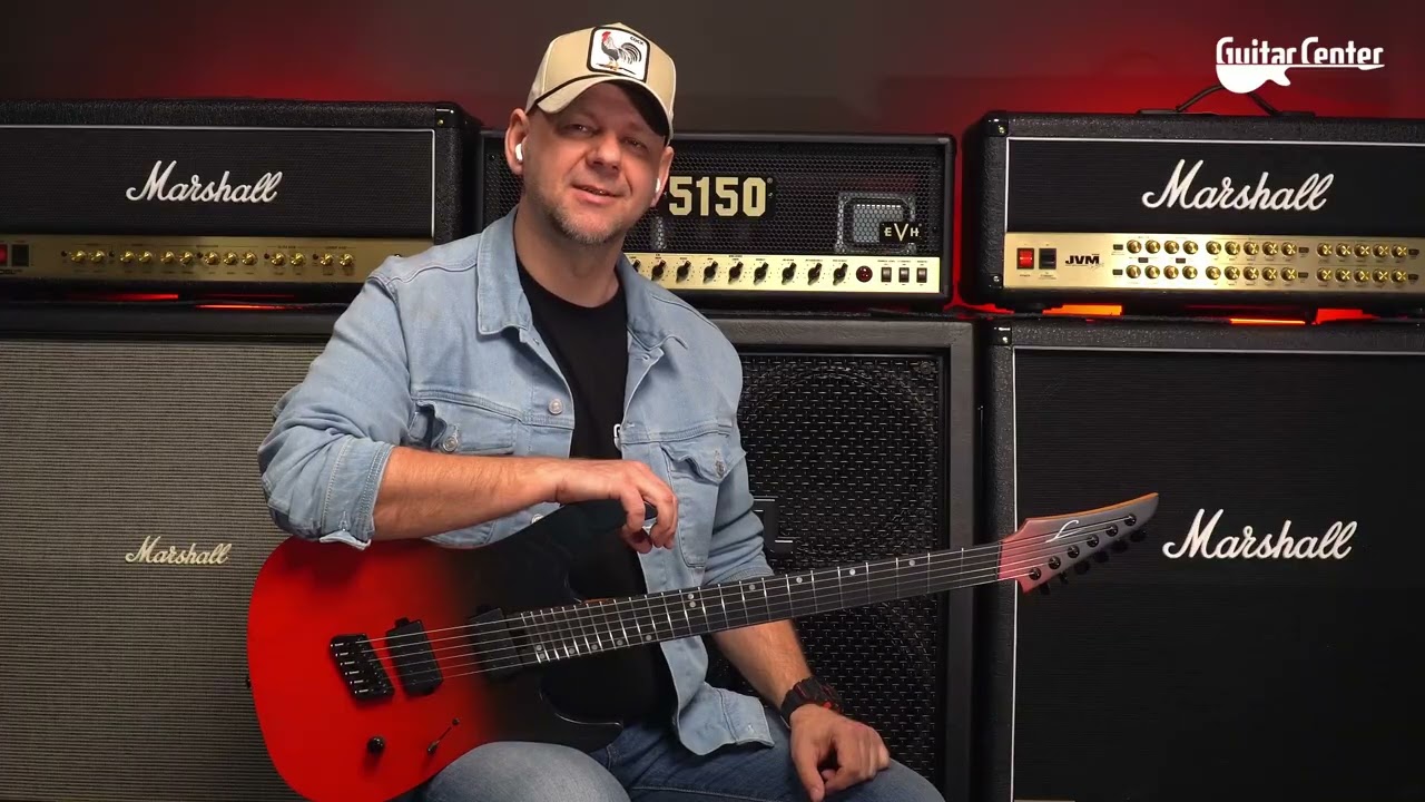 Legator Ninja N6FP-CR P 6-string Multi-scale Crimson | TV Guitar Center