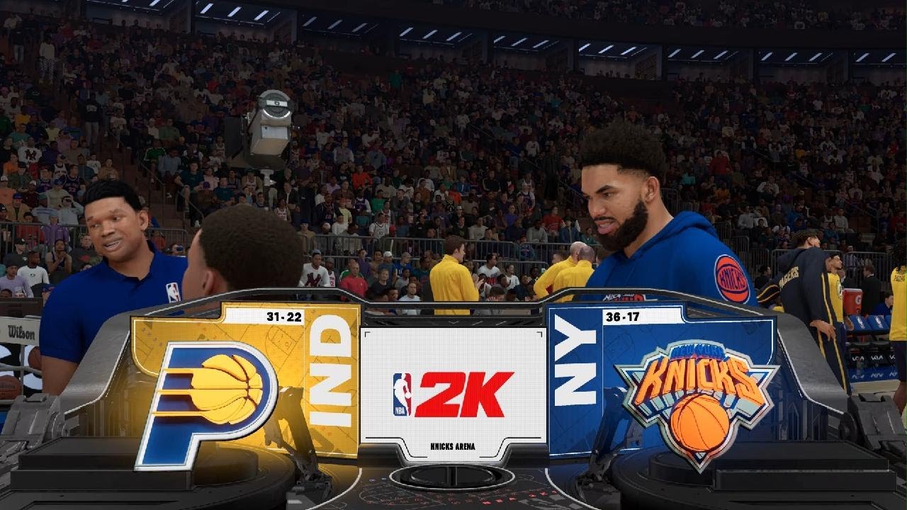 NBA 2K26 - Pacers at Knicks (Tight back and forth finish) - PS5 gameplay