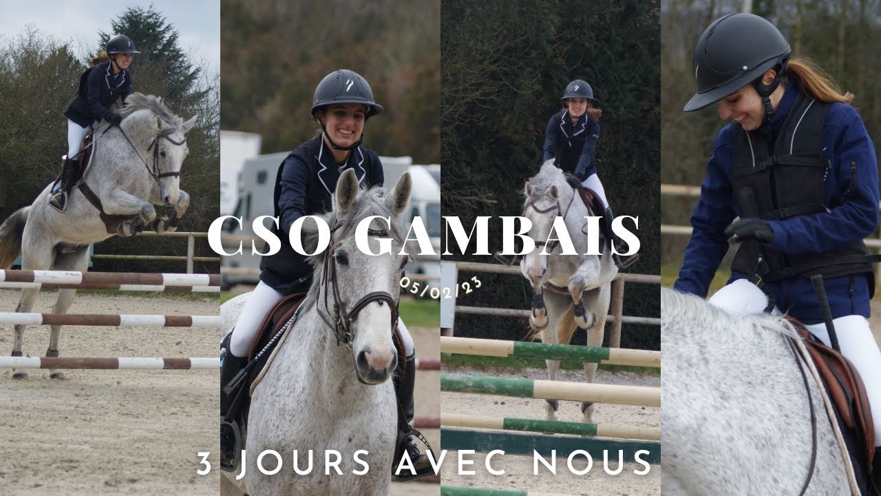 VLOG : 3 JOURS EN CONCOURS AVEC NOUS🌧