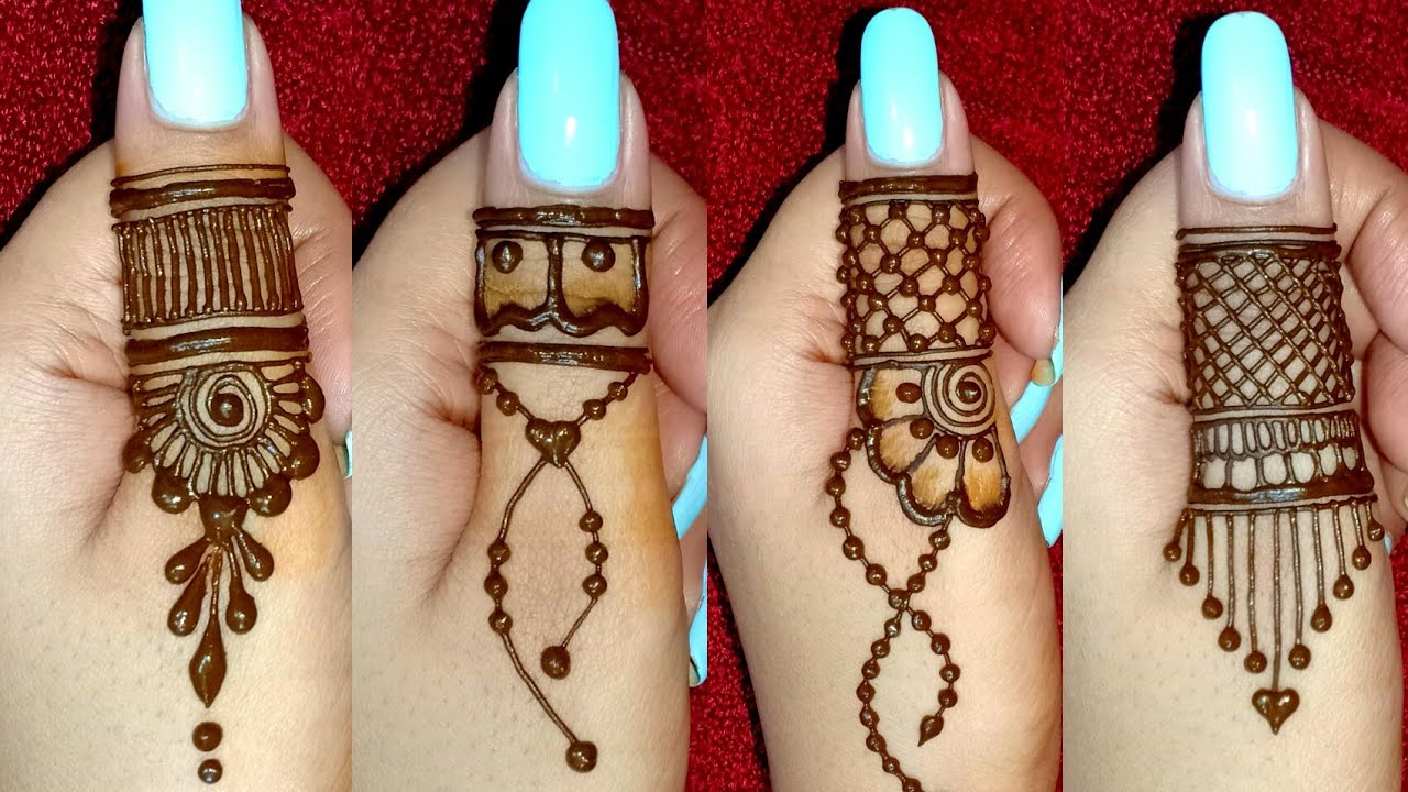 ALL NEW STYLISH AND CUTE FINGER MEHNDI DESIGN | THUMB TATTOO MEHNDI DESIGN