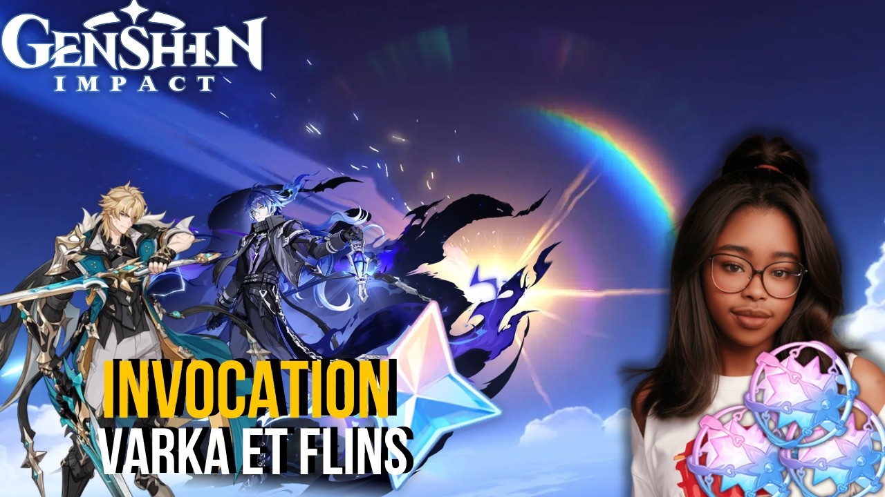 LES ETOILES SE SONT ALIGNER!!! (tt me réussi)| INVOCATION VARKA ET FLINS| GENSHIN IMPACT✨