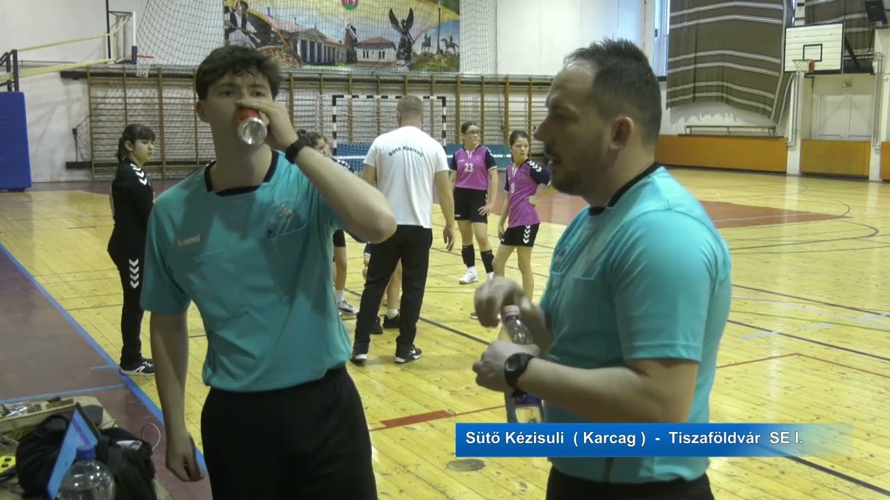 Sütő Kézisuli  Karcag - Tiszaföldvár SE I  U12 Lány Kézilabda mérkőzés 2026.01.31.  II.  Félidő