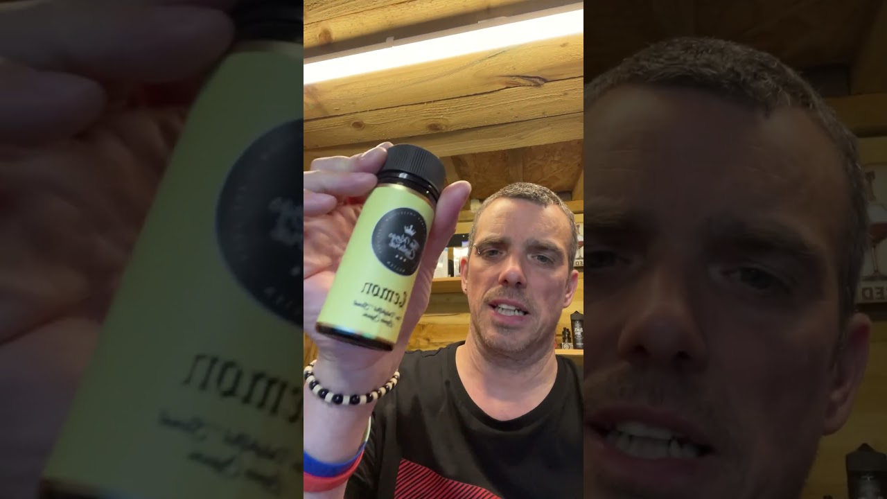 The Kings Custard - Lemon & Shamrock OG #kingscustard #shorts #eliquidreview
