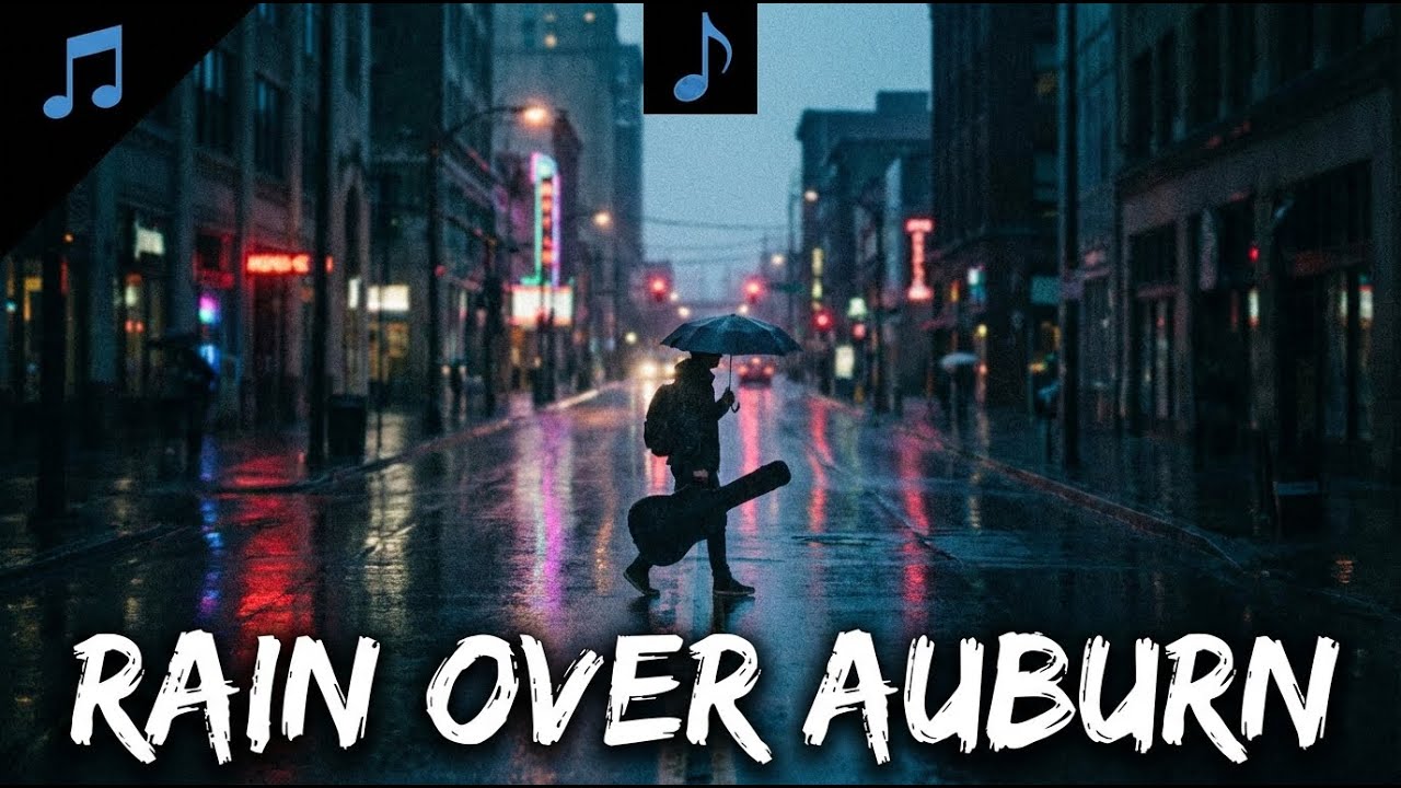 🌧️ Rain Over Auburn – A Late-Night Blues Story of Heartbreak & Strength | Hannu Tissari