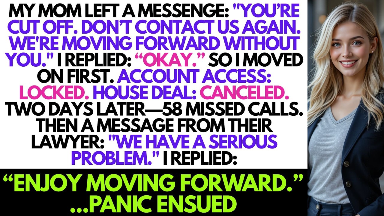 Mom Texted “Don’t Contact Us Again ” — Two Days Later, 58 Missed Calls Begging Me Back