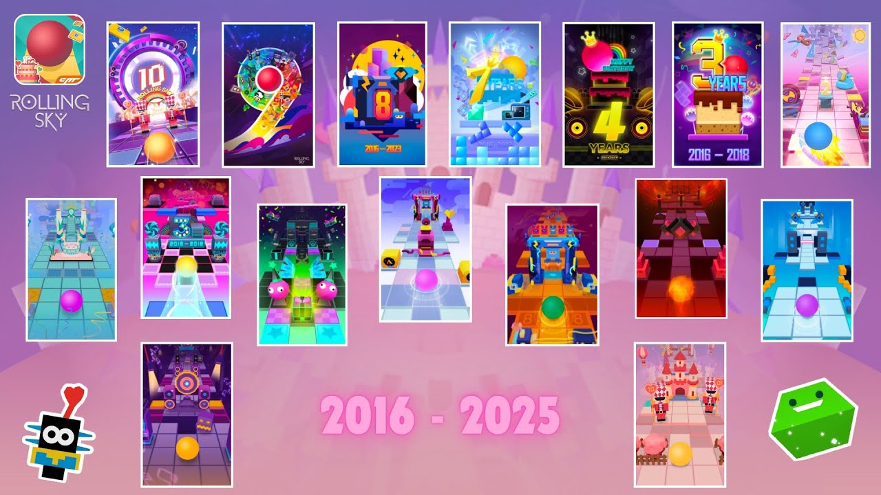 Rolling Sky All Levels Birthday 2016 - 2025 [OFFICIAL]