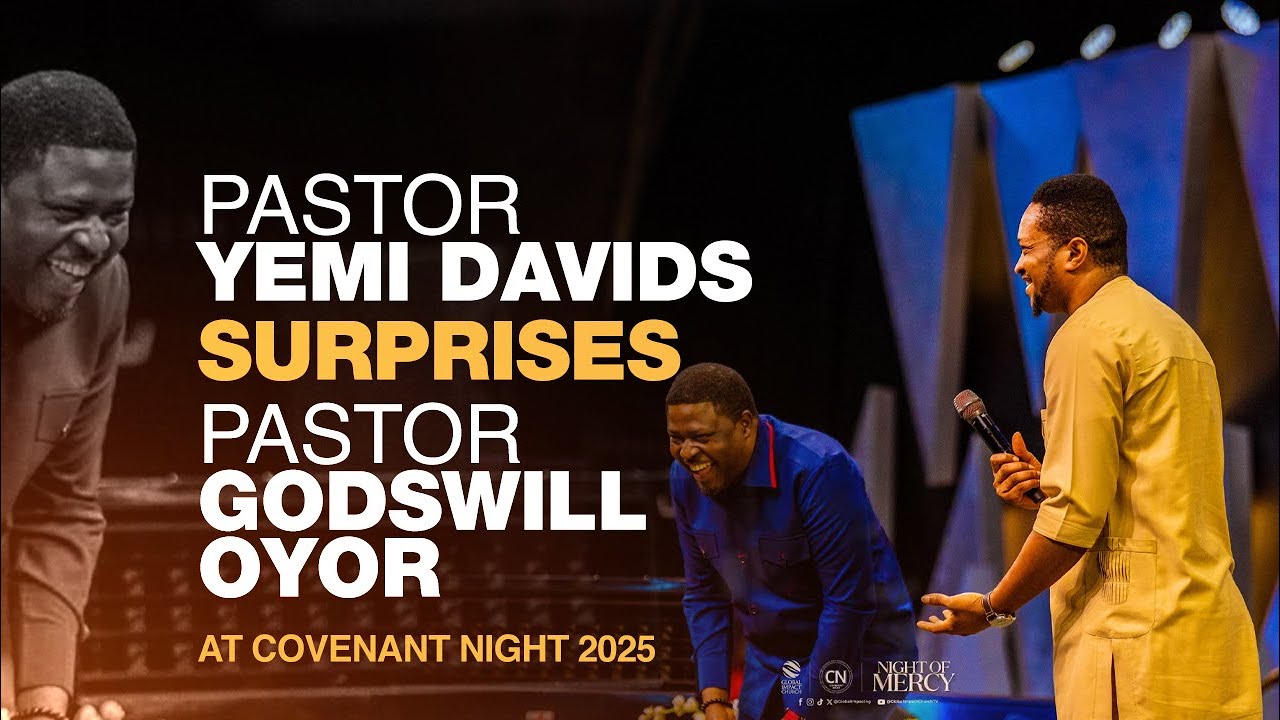 PASTOR YEMI DAVIDS SURPRISES PASTOR GODSWILL OYOR AT COVENANT 2025