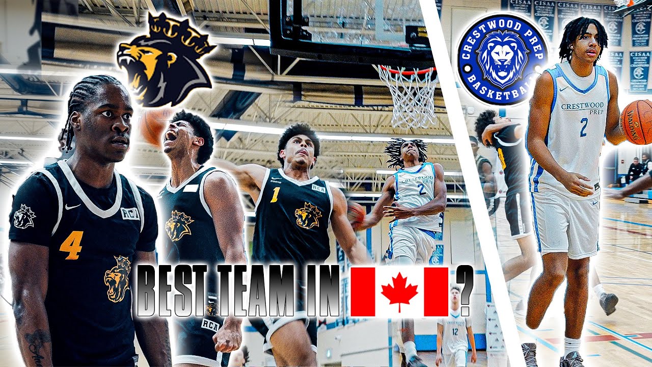 BEST TEAM IN CANADA? Royal Crown VS #1 Ranked Player Isaiah Hamilton and Crestwood Prep