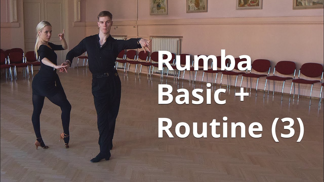 Rumba Basic + Choreography (3) | Open Hip Twist, Alemana, Continuous Circular Hip Twist