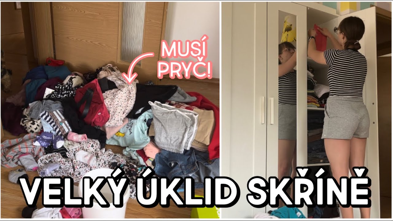 VELKÝ ÚKLID SKŘÍNĚ - tolik oblečení jsem ještě nevyházela