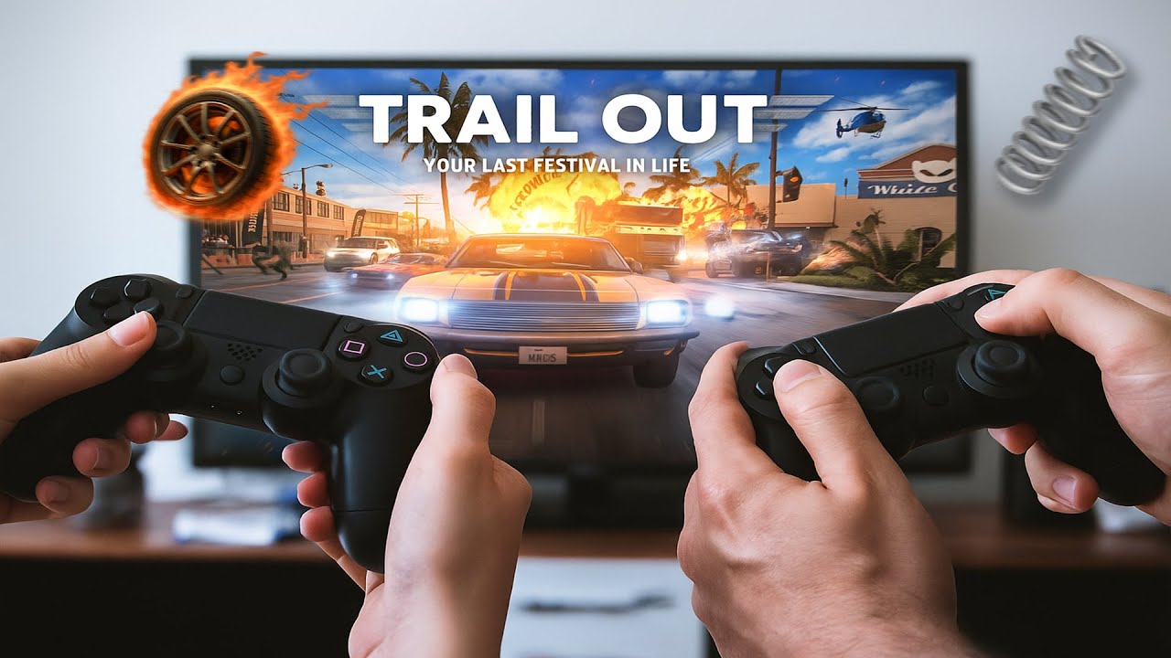 Сумасшедшие гонки в TRAIL OUT — выживет только один!