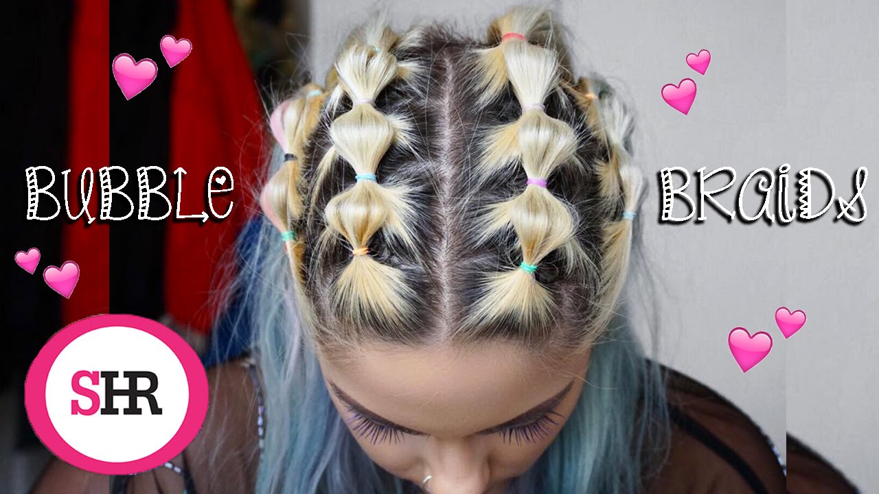 Bubble Braids Hair Tutorial | Sophie Hannah Richardson