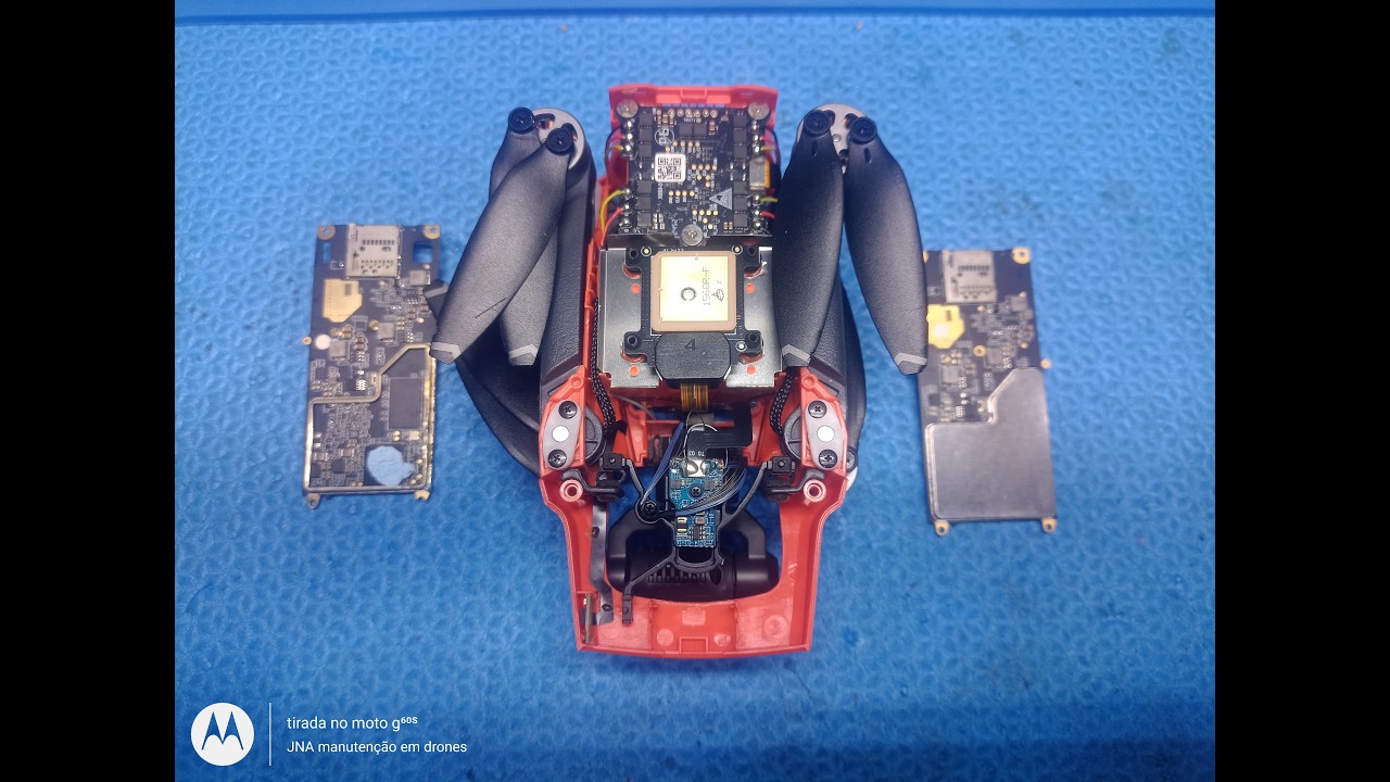 SERÁ QUE TEM JEITO ? FIMI MINI 3 se  : TROCA DE PLACA CORE + AJUSTE DE GIMBAL .