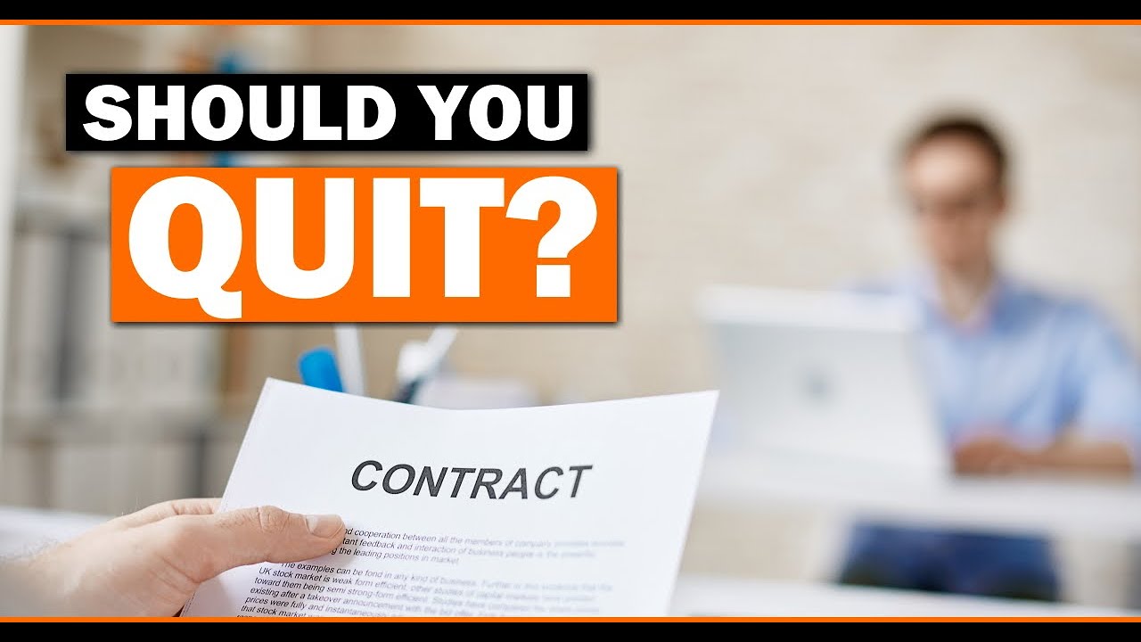 Should I Quit My Job QUIZ