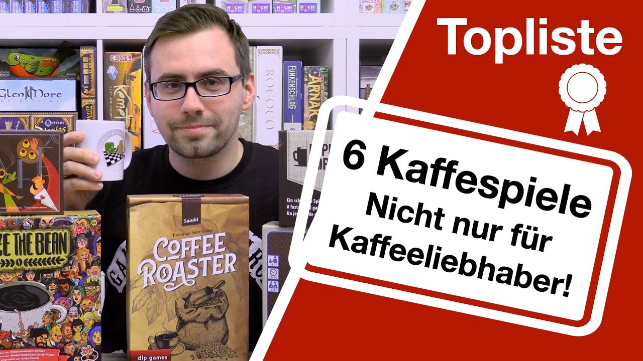 #Top6  - Kaffeespiele aus Benny's Sammlung | Die besten Bohnen?
