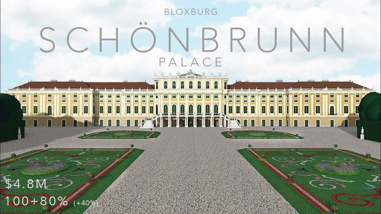 𝐒𝐜𝐡ö𝐧𝐛𝐫𝐮𝐧𝐧 𝐏𝐚𝐥𝐚𝐜𝐞 | Part 1 - Tour | $4.8M | 2-Plots | Bloxburg