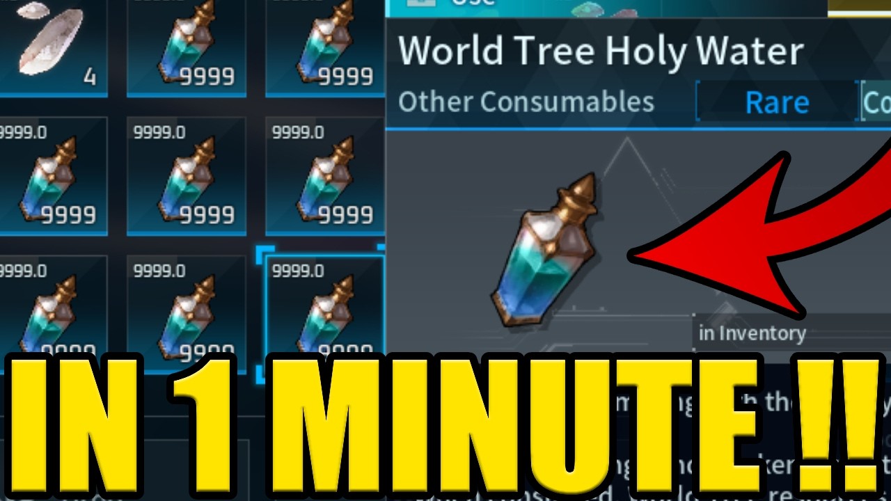 PALWORLD 1.0 How to GET WORLD TREE HOLLY WATER