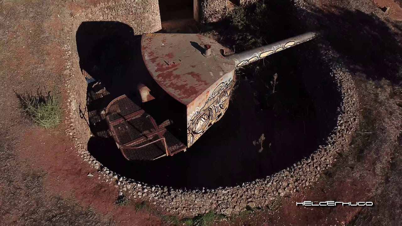 8ª Bataria do RAC - Albarquel, Setúbal 1 de Dezembro de 2017 com Dji Mavic Pro 4K UHD