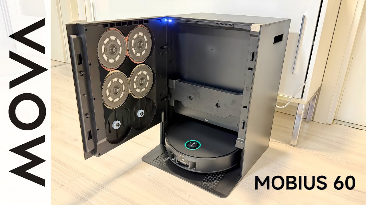 MOVA Mobius 60 – The Robot Vacuum That Automatically Changes Mops & 30,000 Pa Power