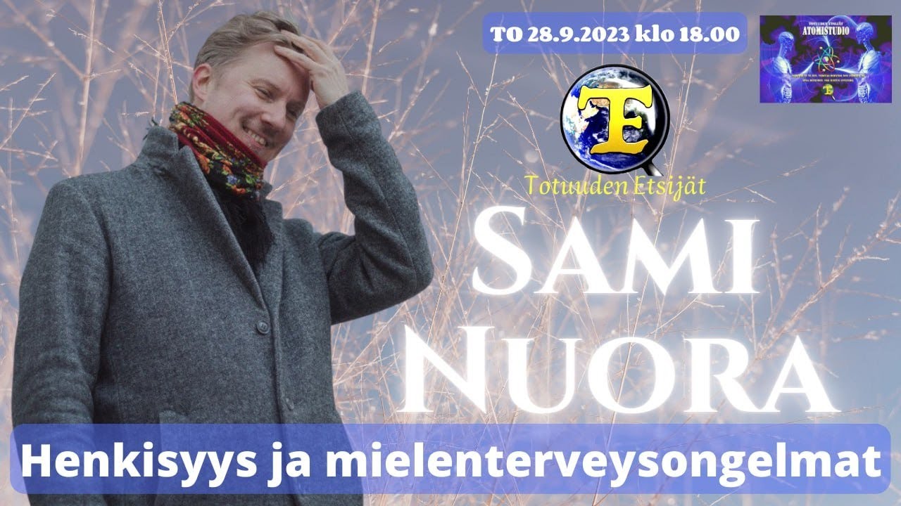 ATOMIstudio: Sami Nuora - Henkisyys ja mielenterveysongelmat