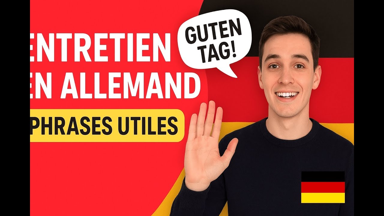 🇩🇪 Entretien d’embauche en allemand : Phrases utiles & vocabulaire 🔥