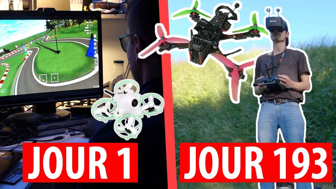Mes débuts dans le Drone FPV - Progression 6 mois
