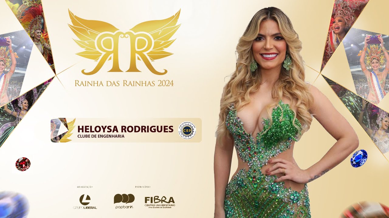 Rainha das Rainhas 2024: desfile completo da candidata HELOYSA RODRIGUES DO CLUBE DE ENGENHARIA