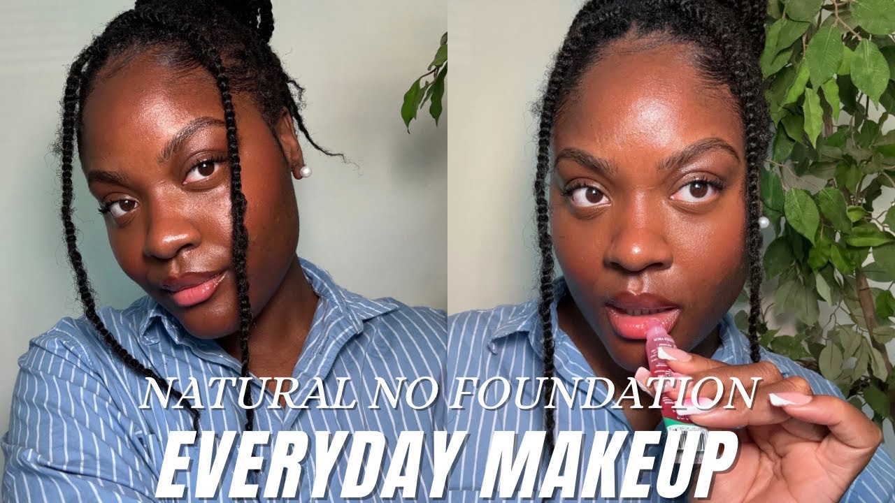 Everyday glowy makeup routine | Beginner friendly, No foundation 
