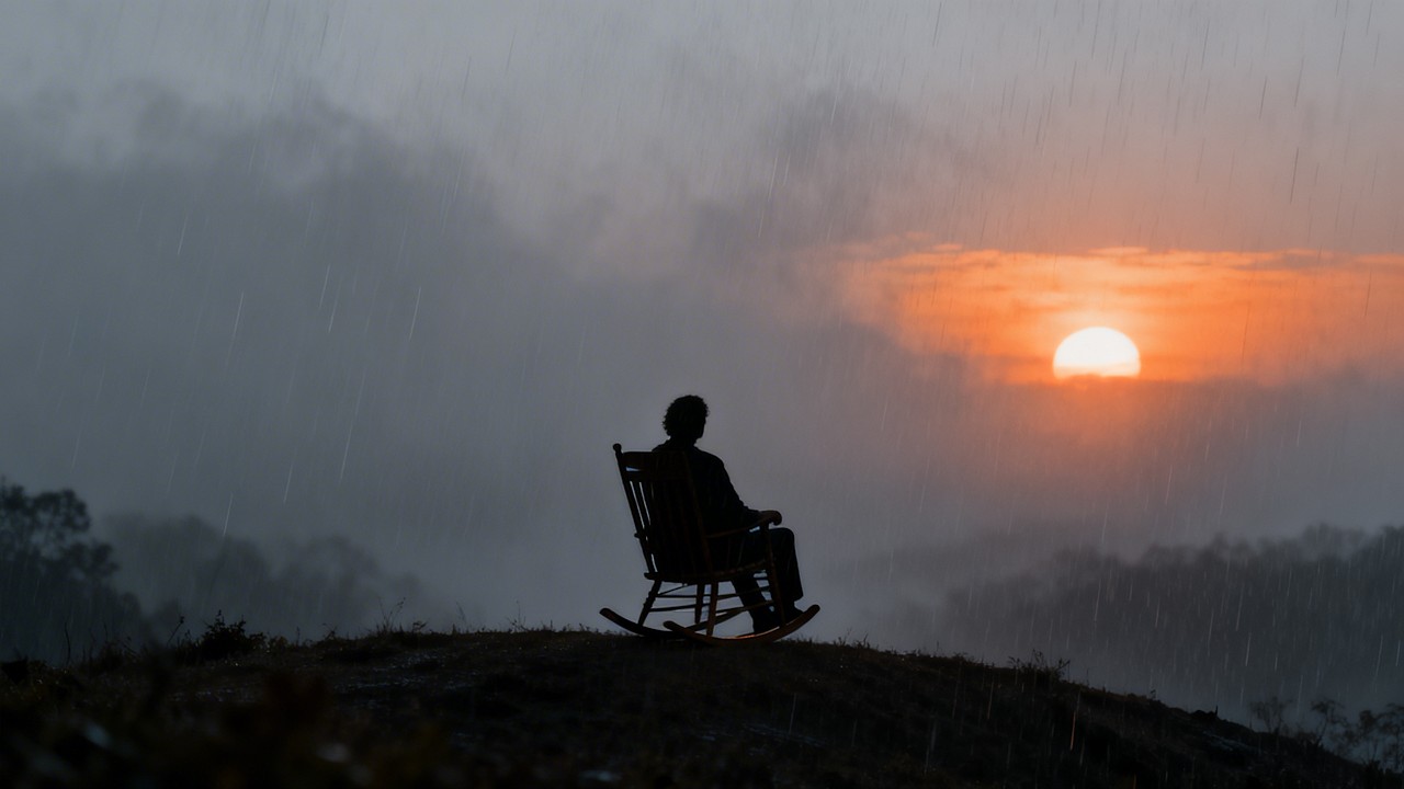 Sleep in the Presence of Jesus 🌧️ Gentle Piano & Rain Sounds for Deep Rest