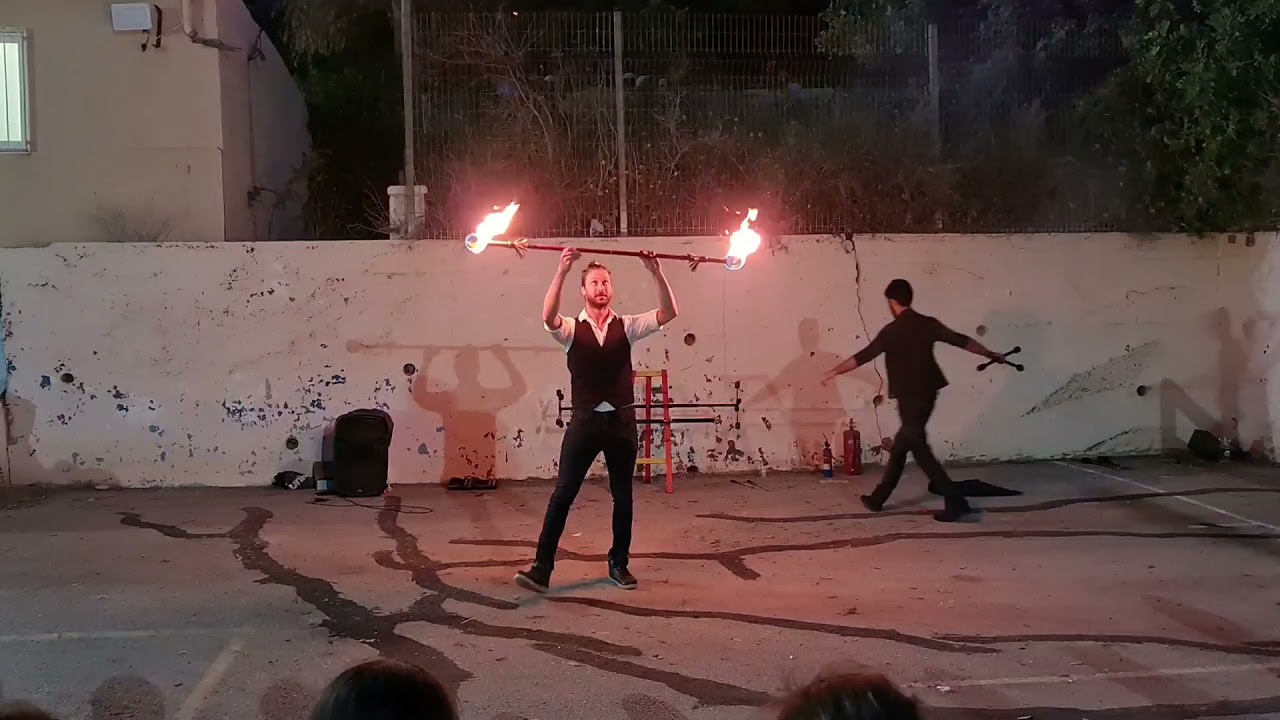 מופע אש מדהים דודי פנחס
