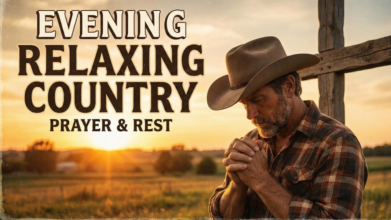 Evening Relaxing Country Gospel | Peaceful Worship for Prayer & Rest