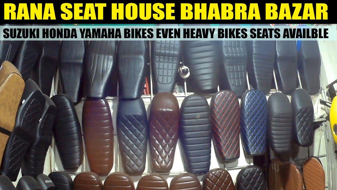 Motorcycle Seat Cushion | Honda Yamaha Suzuki And Heavy Bikes Seats Available  @Arjunstoryhub.9