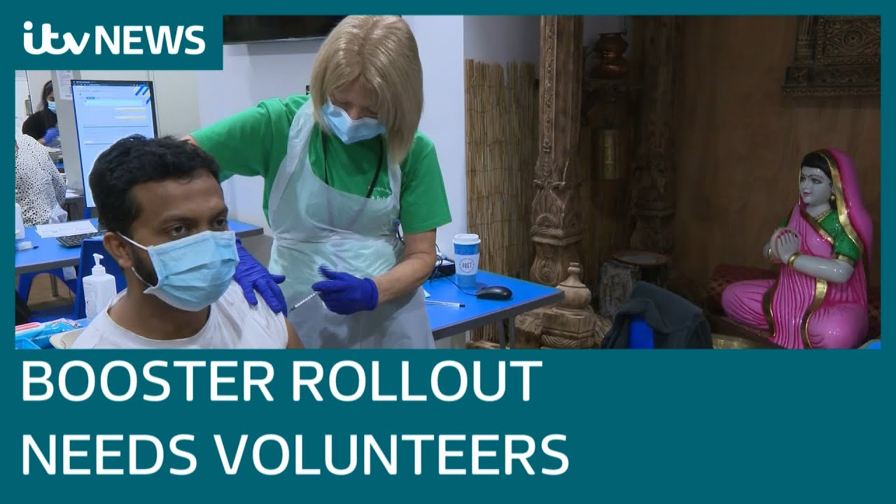 NHS warns it needs volunteers as thousands of pop-up vaccinations centres set up | ITV News