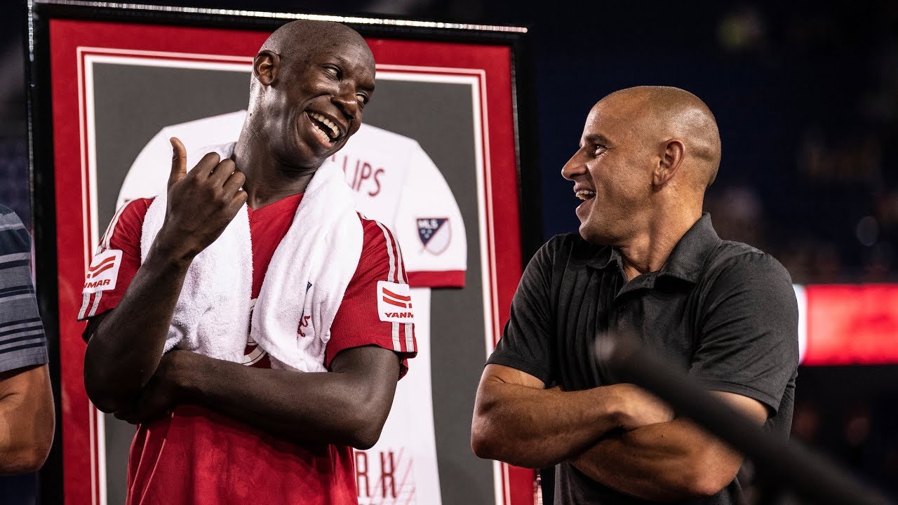 99: Bradley Wright-Phillips No. 99 Ceremony