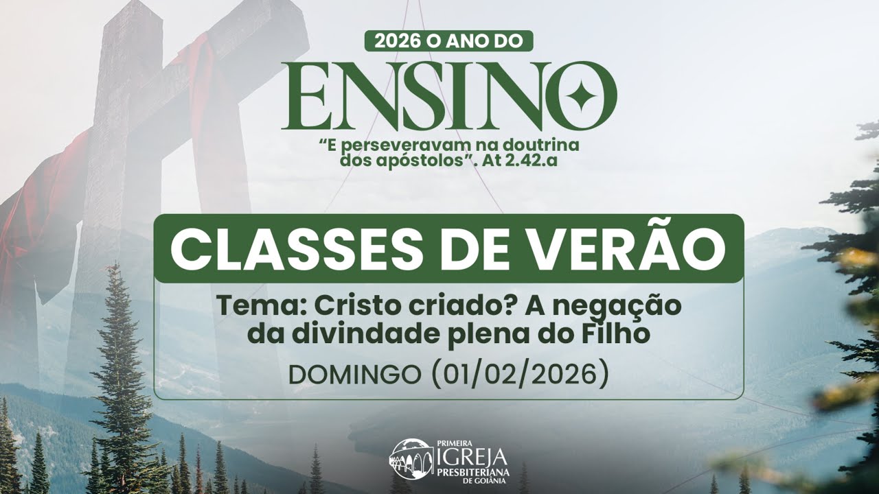 # 05 Cristo criado? A negação da divindade plena do Filho | Rev. Rubens Cirqueira