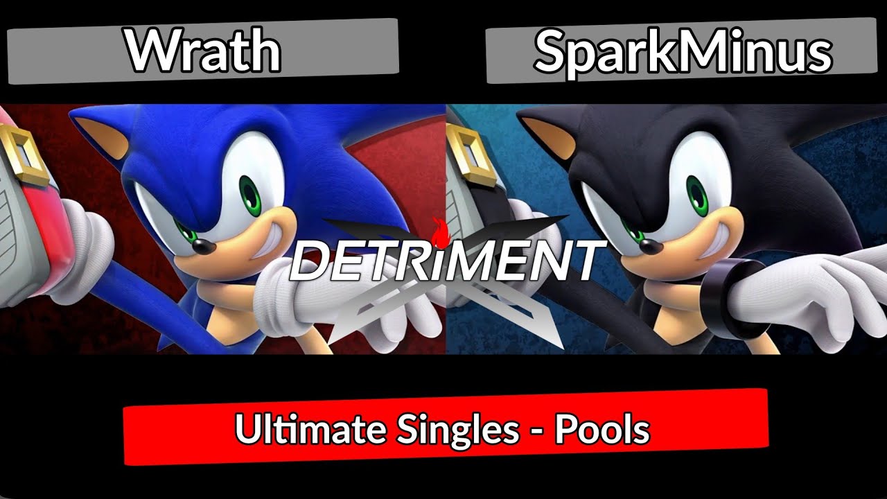 DETRiMENT 6 - Wrath (Sonic) vs SparkMinus (Sonic) | Smash ultimate ssbu