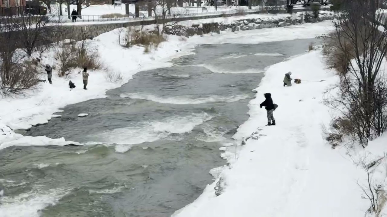 December 28, 2025 Fishing Ganaraska River Port Hope