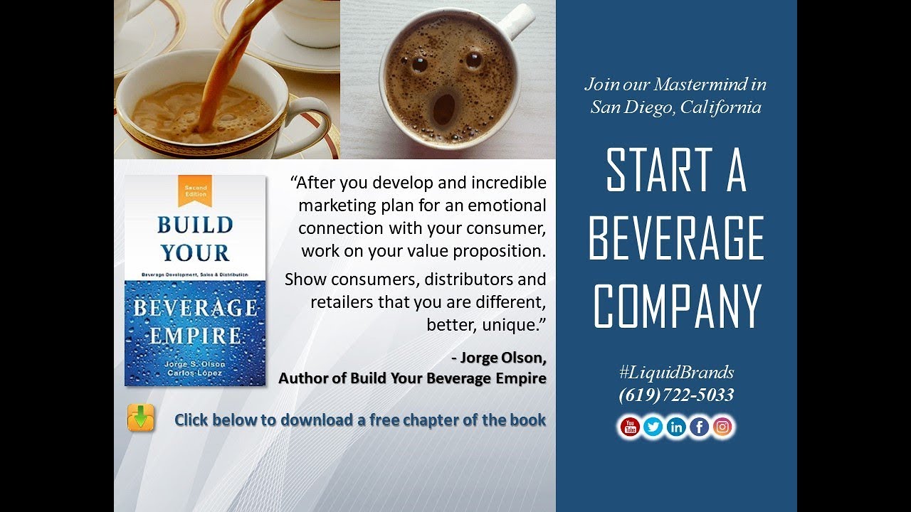 Develop a unique value proposition to make your beverage different, better, unique