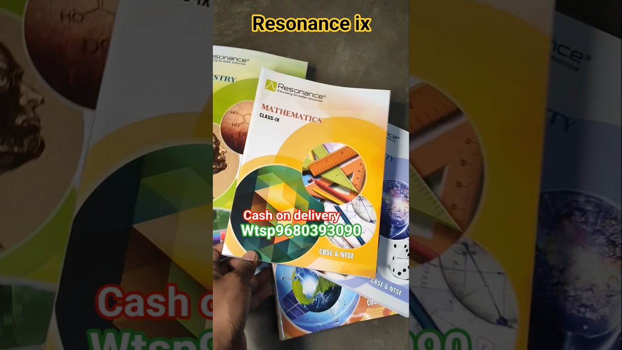 Resonance class 9 study material #ntse #class9maths #class9