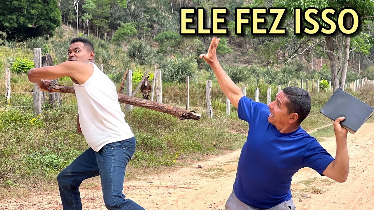 OU O TEU DEUS ME CURA OU VOCÊ VAi SE ENCONTRAR COM ELE